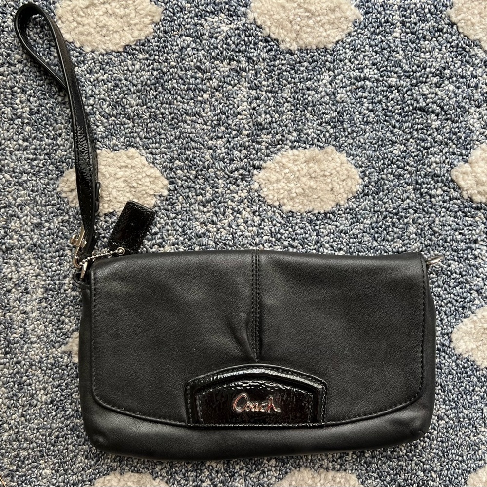 Coach Wristlet Black